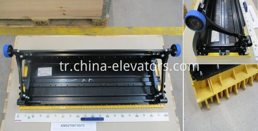 Stainless Steel Step 1000mm for KONE Escalators KM5270673G13